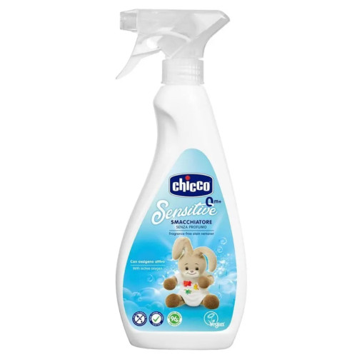 Плямовивідник‑спрей для тканин Chicco Sensitive, 500 мл